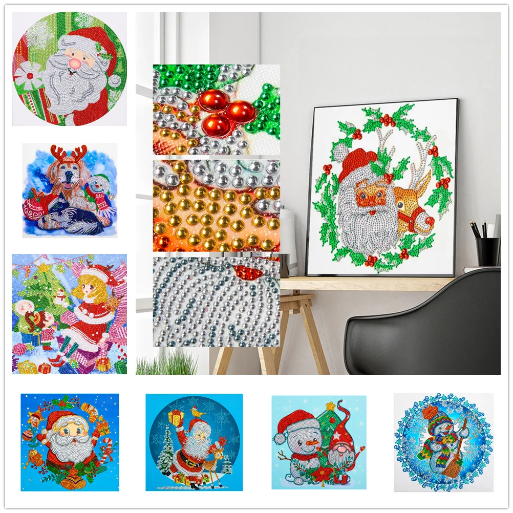 

Набор для алмазной вышивки «Дед Мороз»