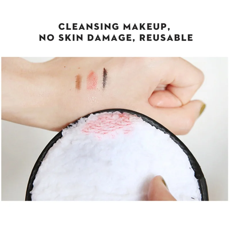1 шт. косметическая пудра для лица губка круглой формы мягкий фланелет очищающая