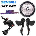 SENSAH SRX PRO 1x1 1 скоростной гравийный велосипедный групповой переключатель передач + задние переключатели + кассеты + цепи велосипедные перекрестные велосипеды SRAM Новинка