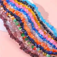 31inches natural crystal agates quartz stone beads for jewelry making gift diy necklace bracelet material accessories