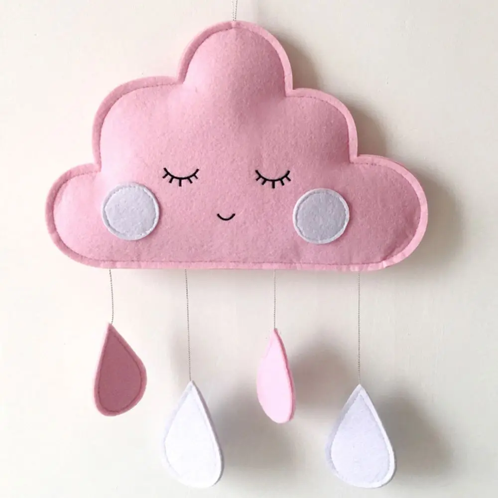 Детская палатка в скандинавском стиле подвесное украшение виде облака капли