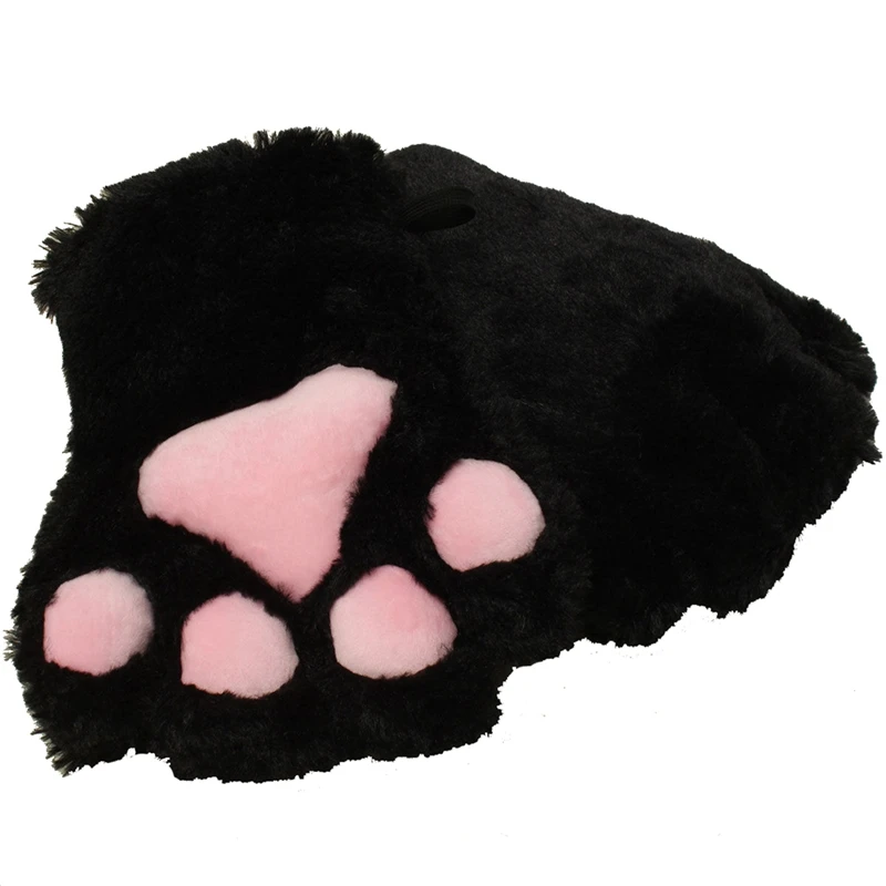 Костюм для косплея котенка кошки горничной аниме перчатки лапы уши хвост