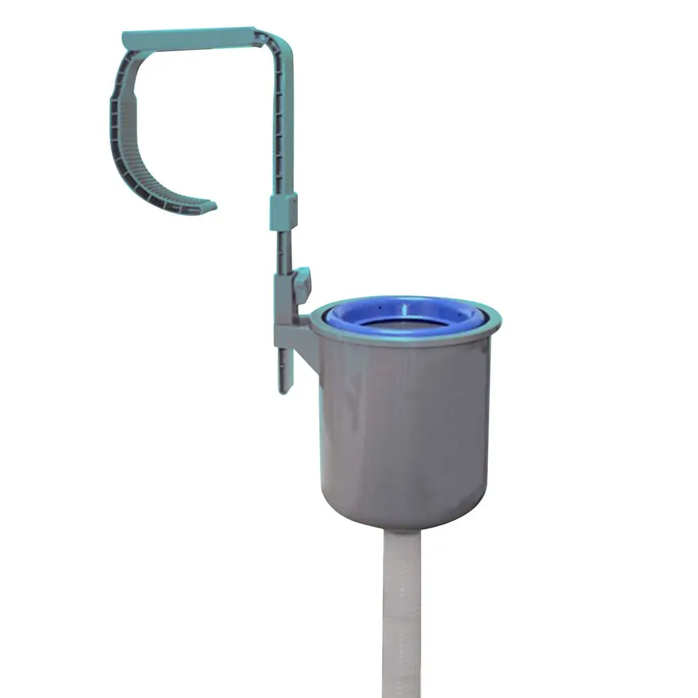 

Wall-mounted Pool Skimmer Surface Separator Pool Cleaner Detachable Design Wear-resistant Pool Cleaning Tool