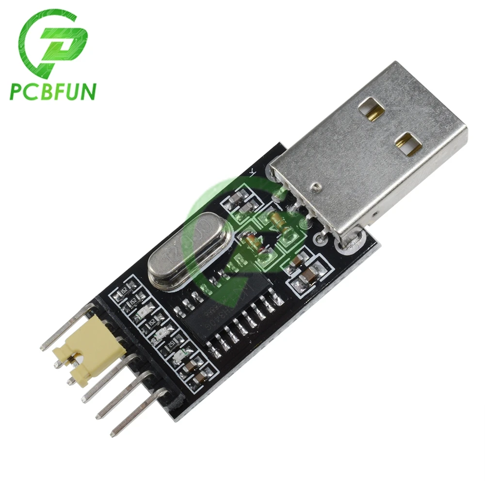 Преобразователь USB в TTL UART модуль CH340G 3,3 В 5 в переключатель CH340 модуль замены Pl2303 CP2102 USB в RS232 TTL преобразователь адаптер
