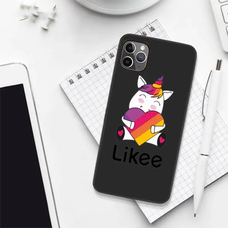

Likee cat bear love Phone Case for iPhone 7 8 11 12 Pro X XS XR Samsung A S 6 7 9plus 10plus 21s 71 mobile bags