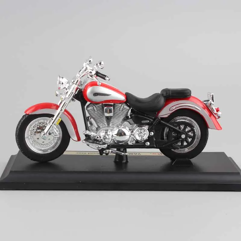 1/18 масштабные детские мини металлические Литые под давлением YAMAHA 2001 Road Star Silverado touring cruiser модели мотоциклов Коллекция игрушек для детей