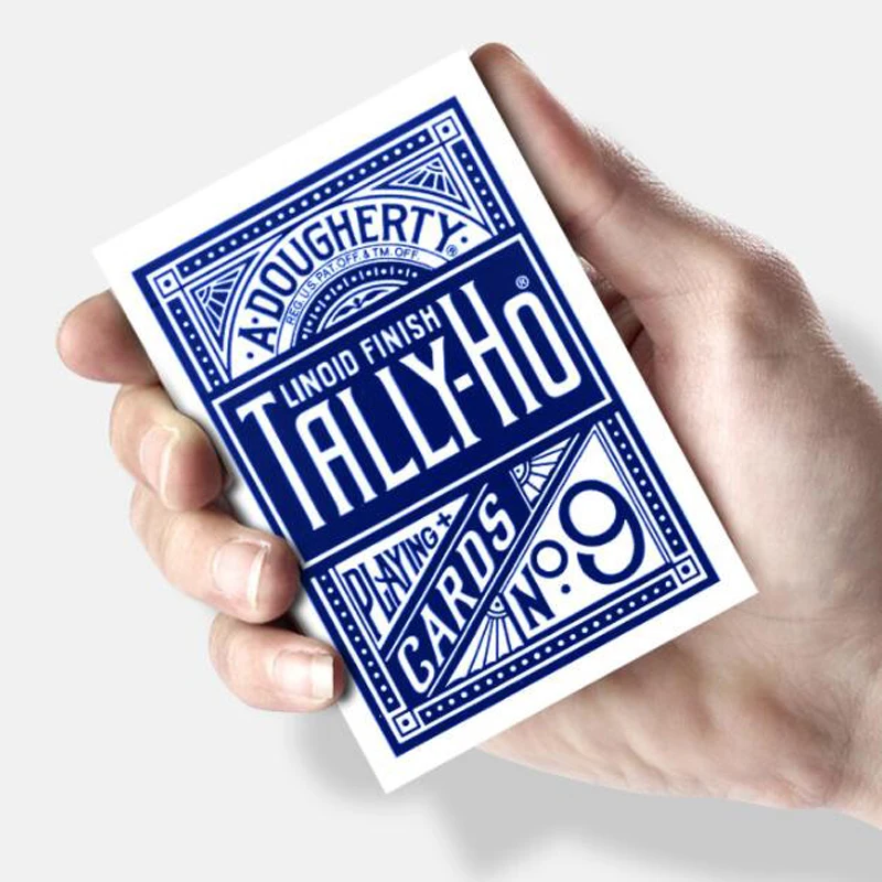 1 колода Tally ho игральные карты обычная кардиограмма вентиляторы карточка заднего