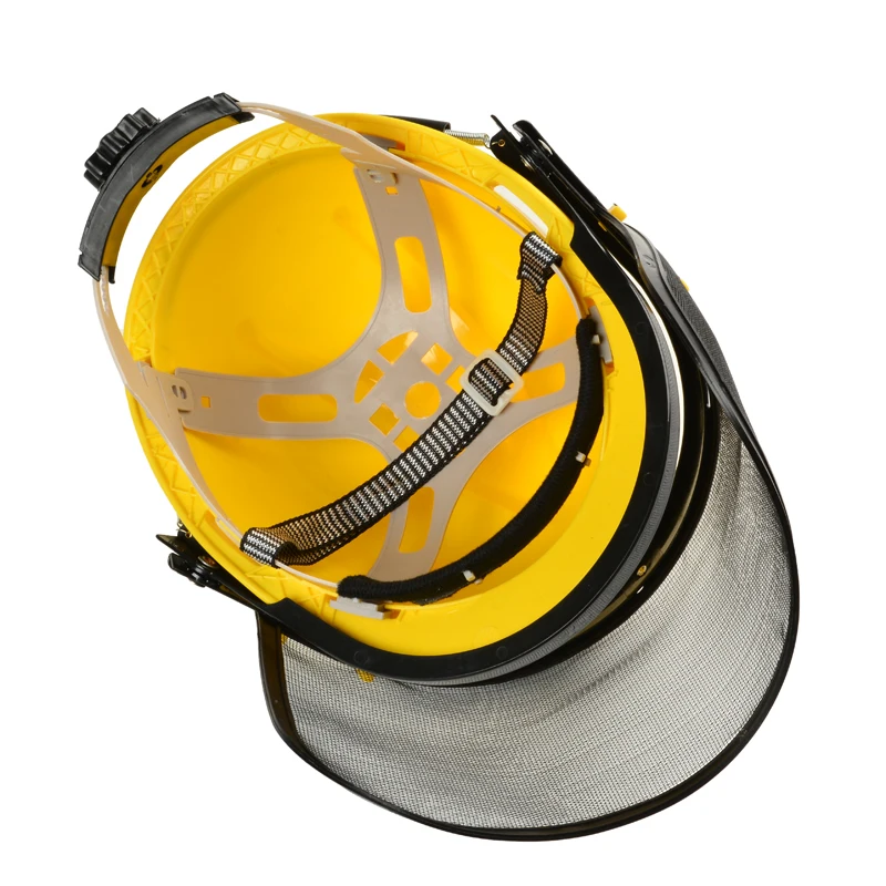 Безопасность шлем уход за кожей лица щит с сетчатый визор Триммер Уход Защитная