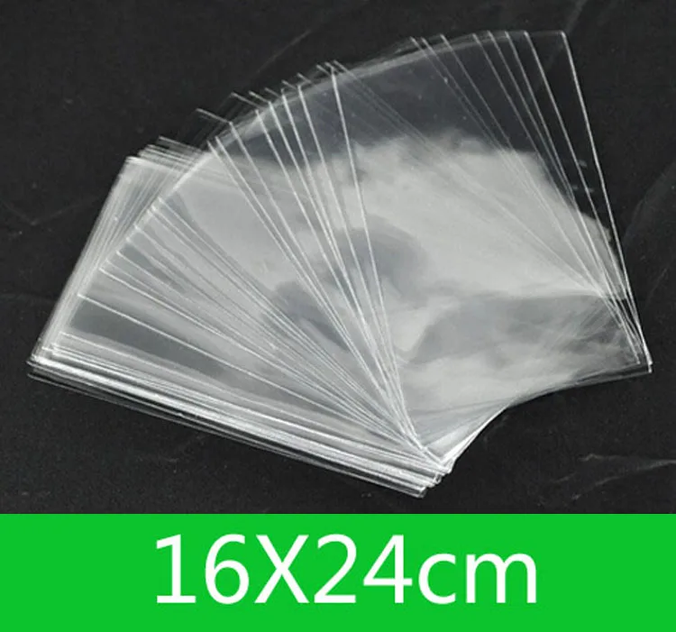 

16x24cm OPP Open top Bag for retail or wholesaleJewelry DIY clear bags 500pcs/lot