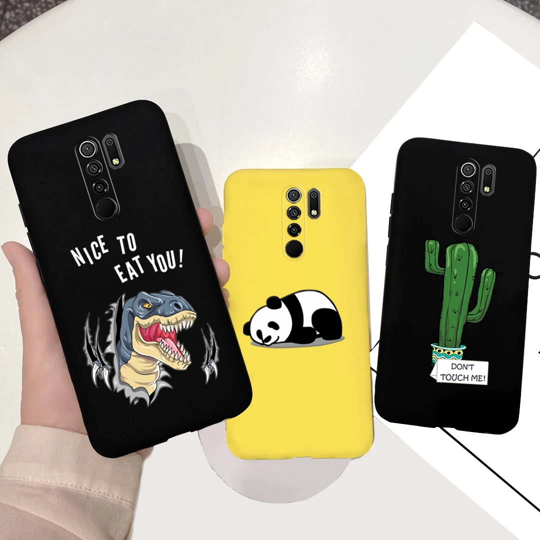 Чехол для глобальная версия xiaomi Redmi 9 силиконовая Мягкая задняя крышка из ТПУ 6 53