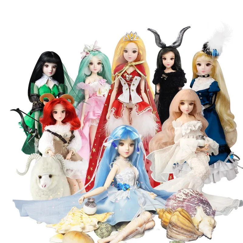 Fortune Days MMGirl 12 созвездий серии как bjd 1/6 30 см 14 шарнирные куклы тела с изысканной подарочной коробкой упаковка игрушка кукла