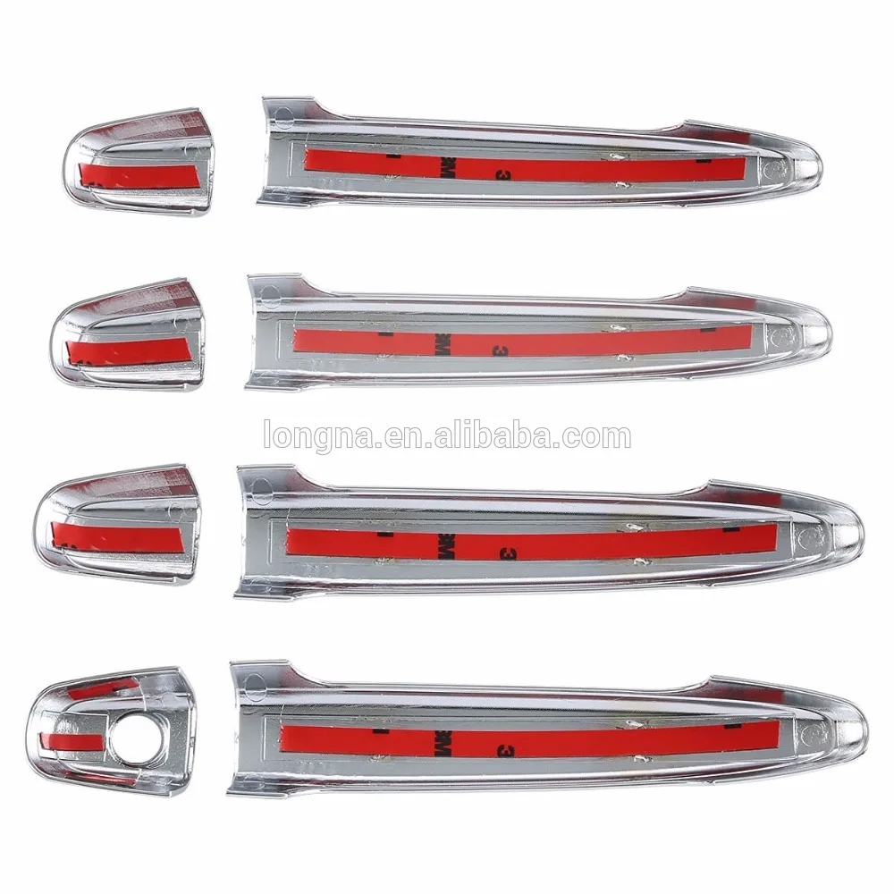 ABS Plastic Car Trim Chrome Door Handle Cover Bezel Kit For Toyota Camry 2007 -2011 | Автомобили и мотоциклы