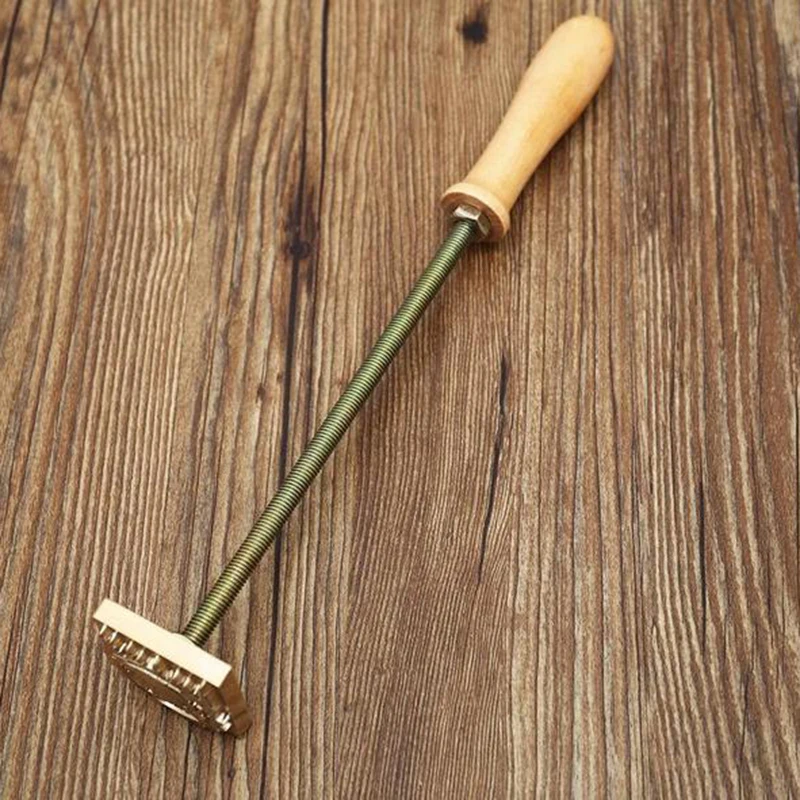 Индивидуальный Логотип латунь штамп штамповка Персонализированная кожа горячая