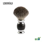 Кисть для бритья из эбенового дерева + металлическая ручка-предназначена для бритья на протяжении всей жизни. Для всех бритв это лучшая щетка.