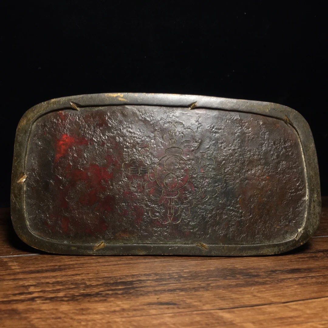 

LaoJunLu Pure Bronze Buddha Huang Caishen Riding A Lion Imitation antique bronze masterpiece collection of solitary Chinese