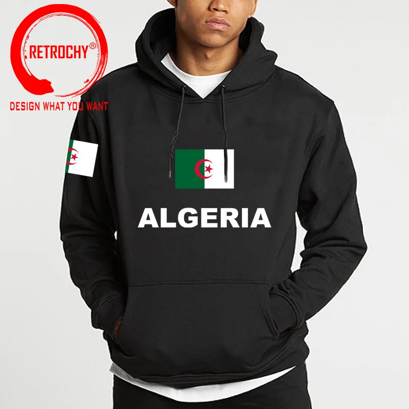 

Republic of Algeria Algerian Islam DZA Algiers men hoodies Fashion pullovers hoodie Brand clothes sweatshirt country Flag hoody