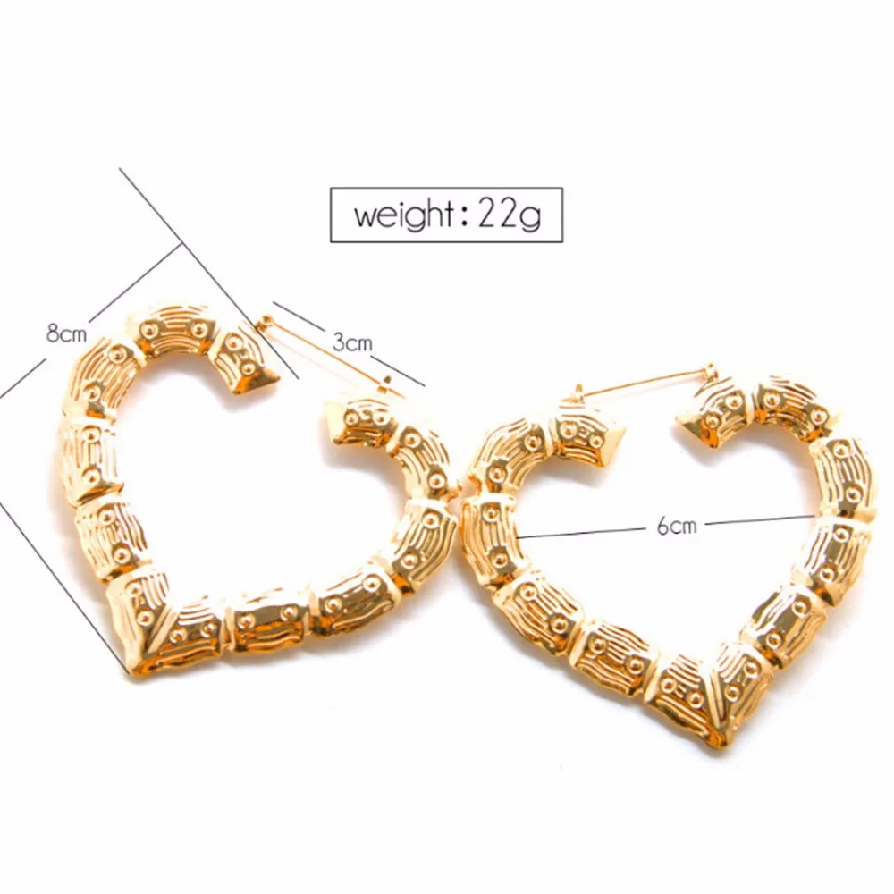 Новые ограниченные акриловые Хип хоп серьги новые большие бамбуковые кольца хип