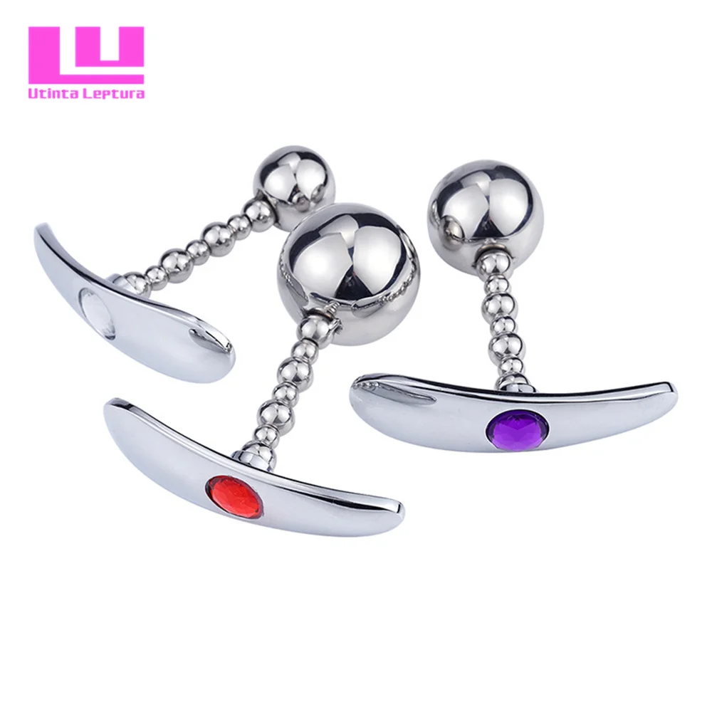 Анальные шарики из нержавеющей стали массажер простаты для точки G Анальная