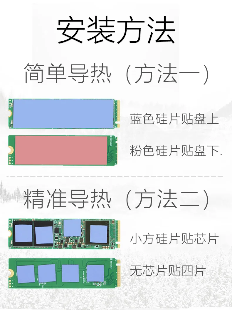 JEYI охлаждающий военный корабль штормовой вентилятор NVME NGFF M.2 радиатор ssd алюминиевый лист теплопроводность Кремниевая пластина охлаждающий вентилятор Радиатор