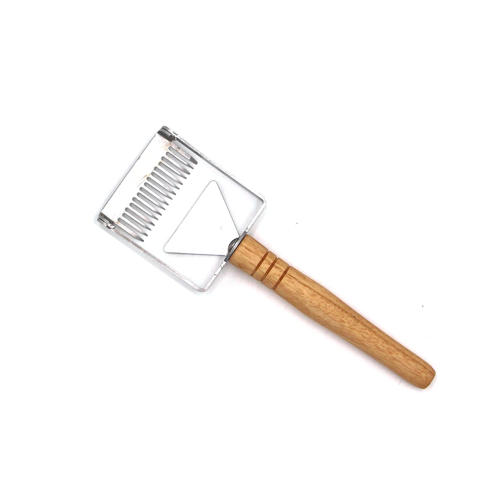 Одна штука для снятия меда пчелы скребок пчеловодства из нержавеющей стали с