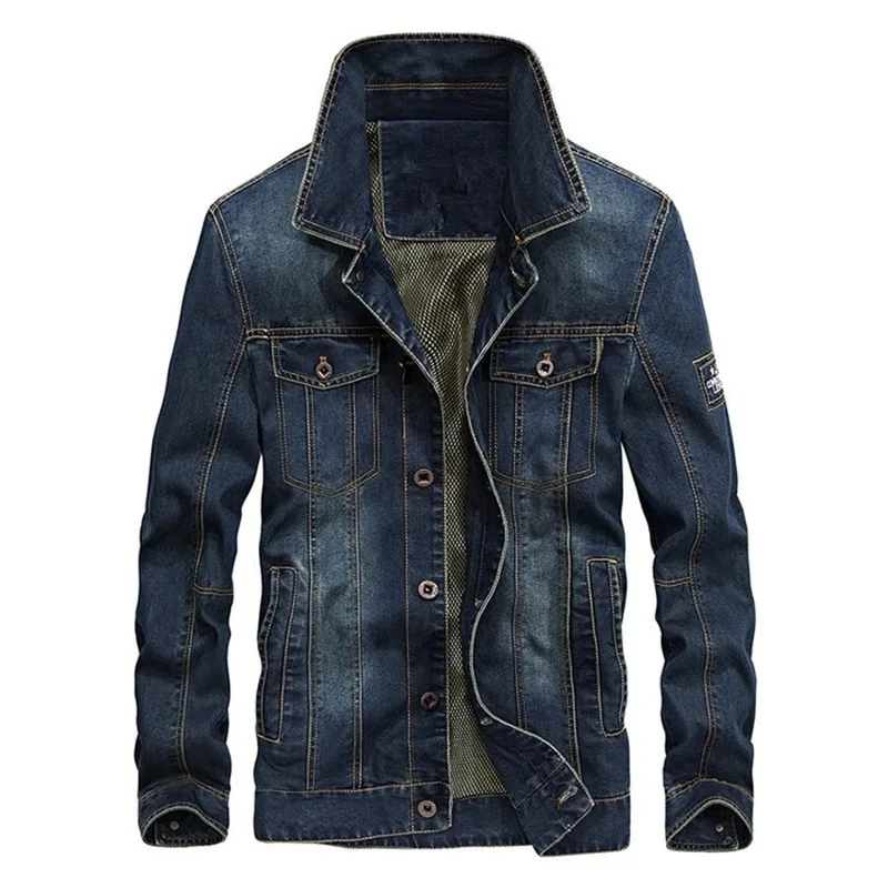 

2019 New Arrival Denim Jacket Men Washed Cowboy Stand Collar Hip Hop Ripped Street Designer Men Jeans Coat