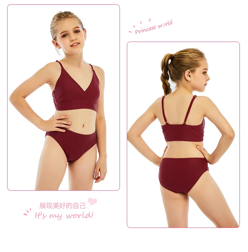 

2021 new children's swimwear, girls' swimwear, girls' swimwear and girls' swimwear swimming suits