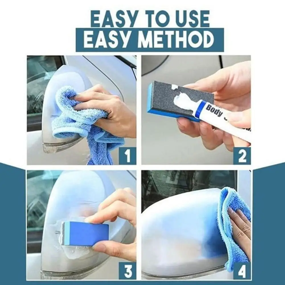 

1 Set Of Composite Accessories With Sponge Car Polishing Wax Paint Car Repair Scratch Care Kit Q6J3