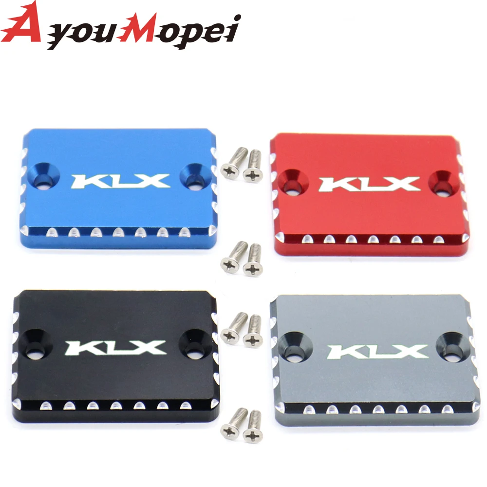 

KLX Front Brake Fluid Reservoir Cover For KAWASAKI KLX250/S/SF KLX 140 150 230 250 450 650 KLX150L Motorcycle Brake Cylinder Cap