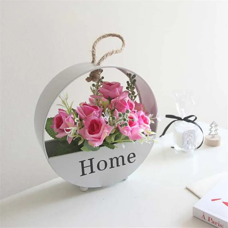 Искусственные цветы настенные для свадебного украшения романтический свадебный