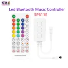 Смарт-пульт дистанционного управления RGB SP611E, Bluetooth музыкальное приложение IR38, для WS28112812B, Адресуемая светодиодная RGB-лента