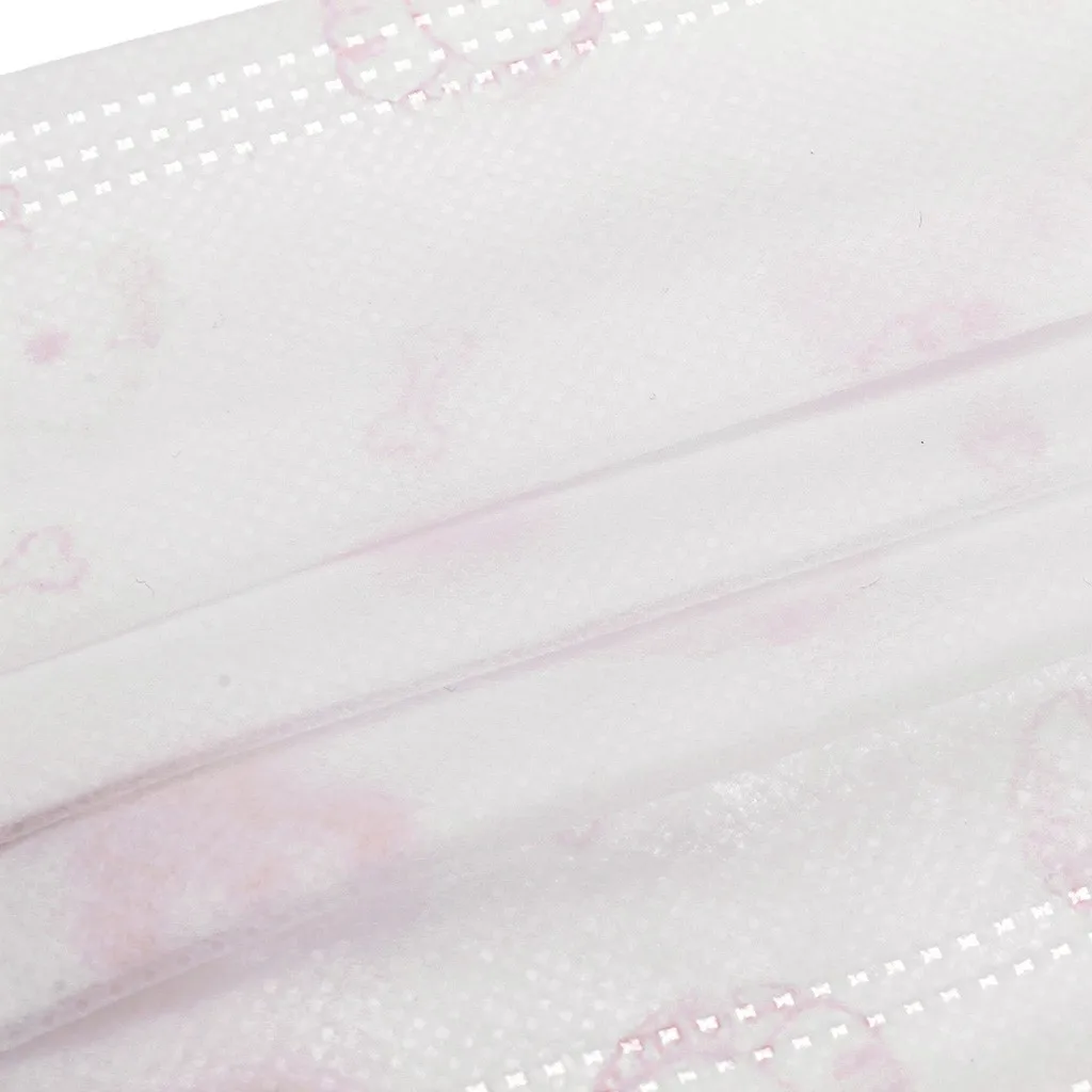 Маска детская одноразовая трехслойная с петлями для ушей 10 шт. | Безопасность и