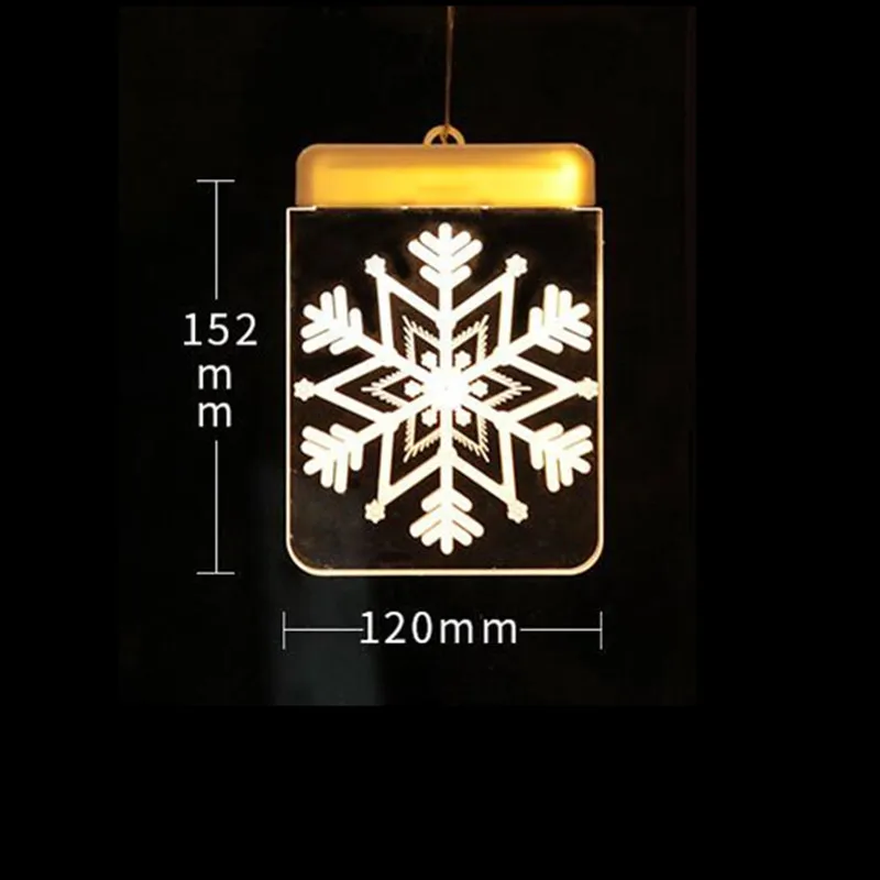 

Christmas Decorations for Home Hanging Pendants Santa Claus Led Lights Garland New Year Xmas Tree Ornaments Window Decor Natal