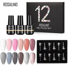 Гель-лак ROSALIND полуперманентный для маникюра, набор гибридные лаки для ногтей, 7 мл