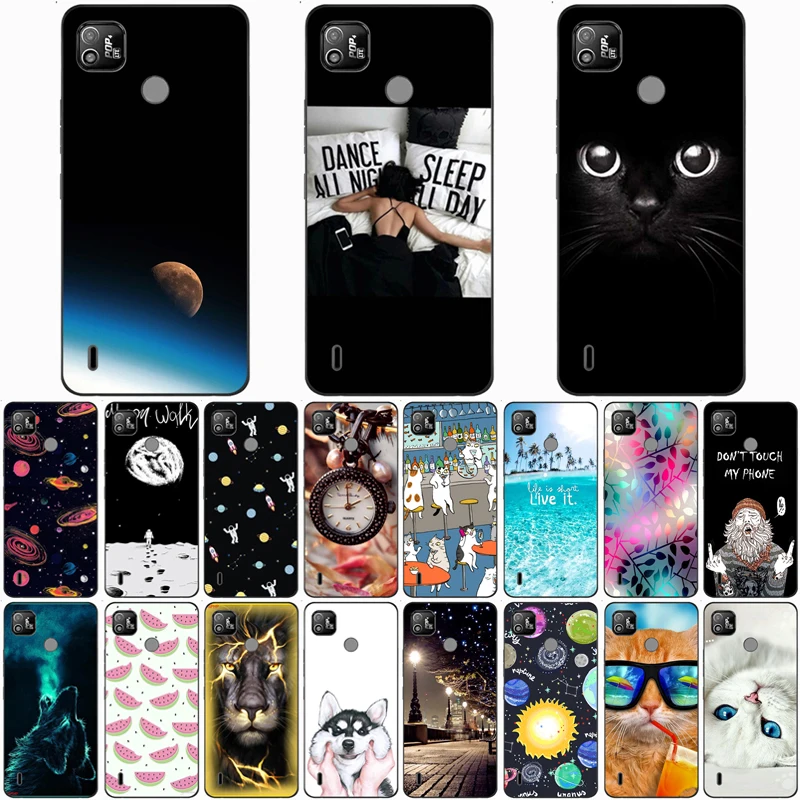 Силиконовый чехол для Tecno Pop 4 Pro