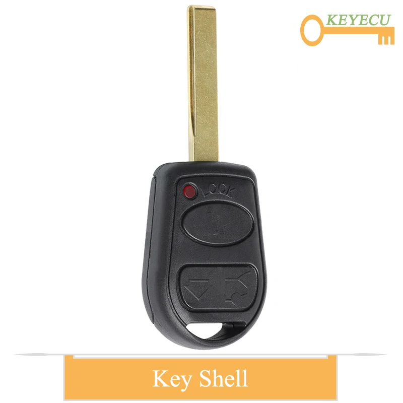 Чехол KEYECU для автомобильного ключа дистанционного управления Land Rover Range L322 HSE Vogue