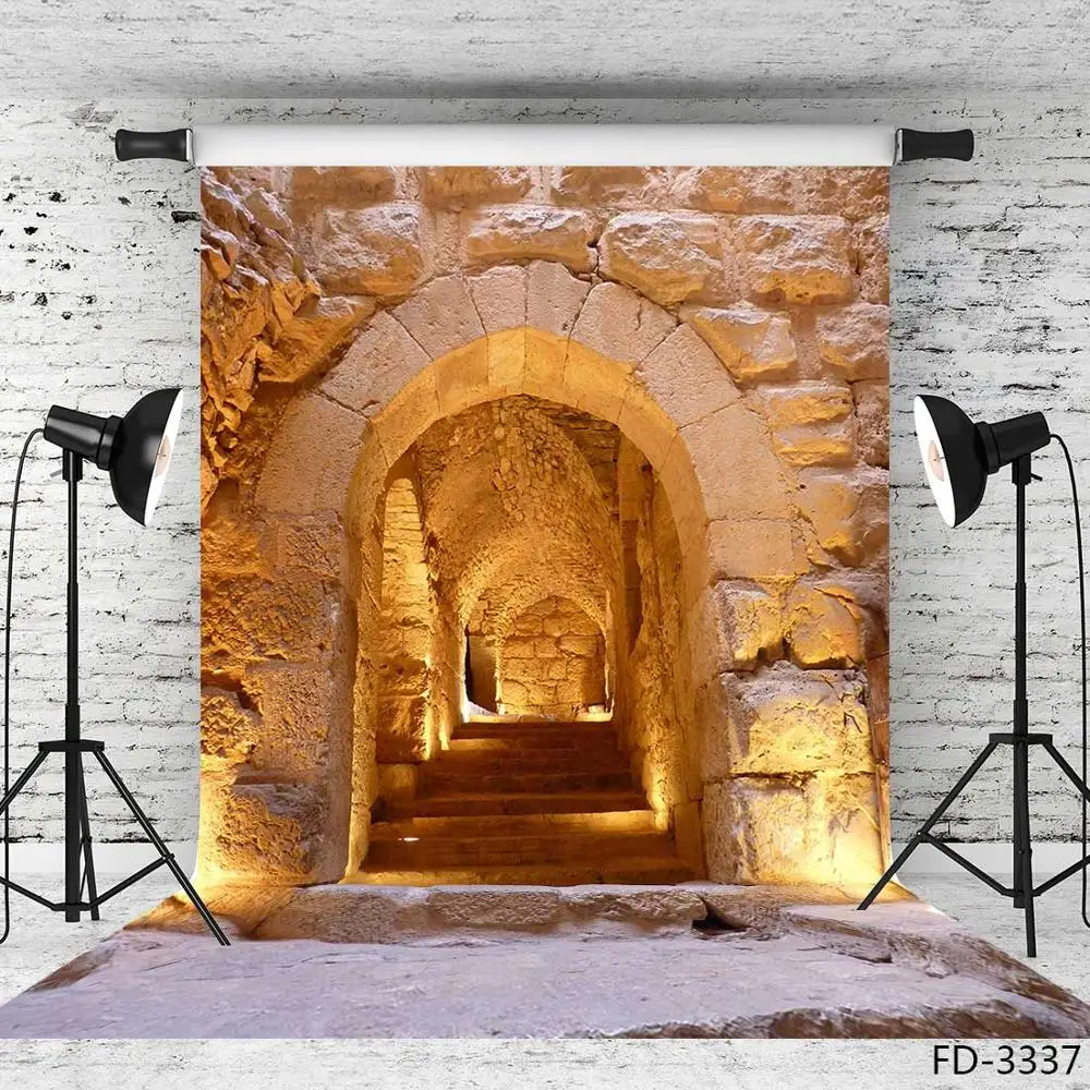 Городской винтажный уличный кирпичный дорожка дом дорога фоны детский портрет