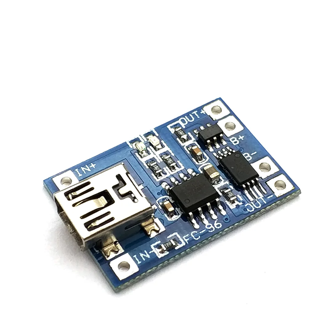 Зарядная плата TP4056 MINI USB 5 В 1 А 18650 литиевая батарея модуль зарядного устройства +