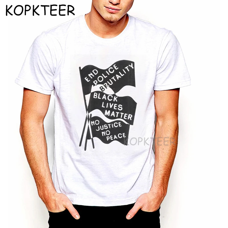 Мужская футболка из 100% хлопка Повседневная летняя черного цвета в стиле хип хоп