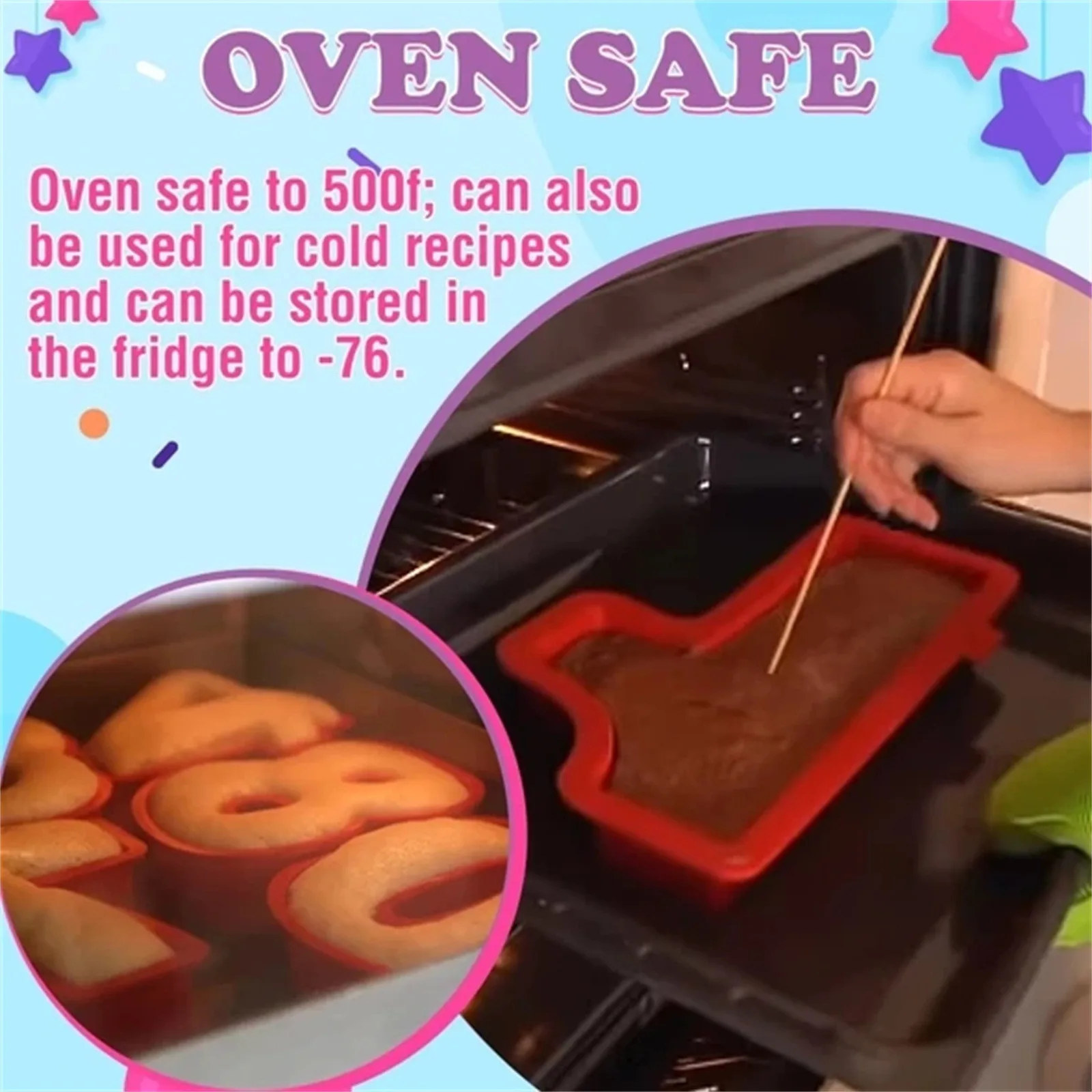 

3D Digital Silicone Chocolate Cake Mould Pizza Cake Shape Tray Fondant Molds Jelly Cookies Baking Mould Kitchen DIY Mould