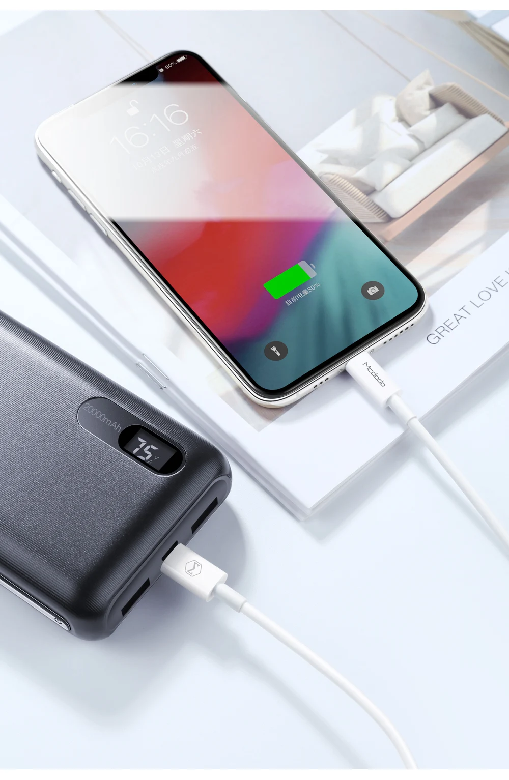 Mcdodo USB C кабель для iPhone X XS Max XR 8 Plus 30 Вт PD быстрое зарядное устройство usb type C для iPhone кабель для передачи данных для MacBook IPad Pro шнур