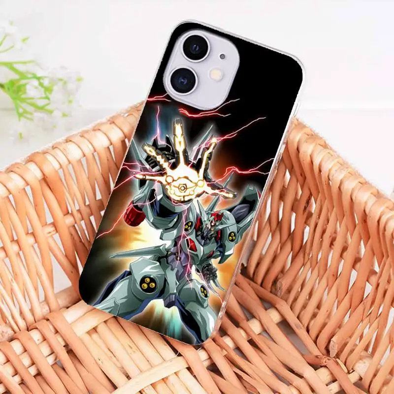 

Gundam Phone Case shell for iphone 11 PRO MAX 8 7 PLUS XR X XS 6S SE 2020 coque soft TPU cover