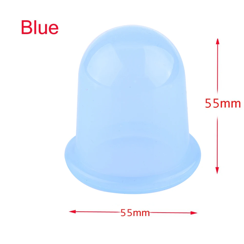 blue Случайно Цвет! 1 шт., для лица, для глаз, против возраста, силиконовые чашки для подтягивания, забота о здоровье, полезный массаж, красота, макияж, аксессуары - Цвет: blue