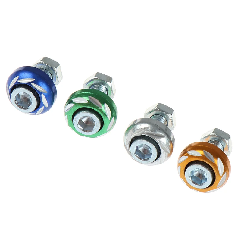 4 шт. универсальные белые зеленые синие оранжевые болты для рамки номерного знака