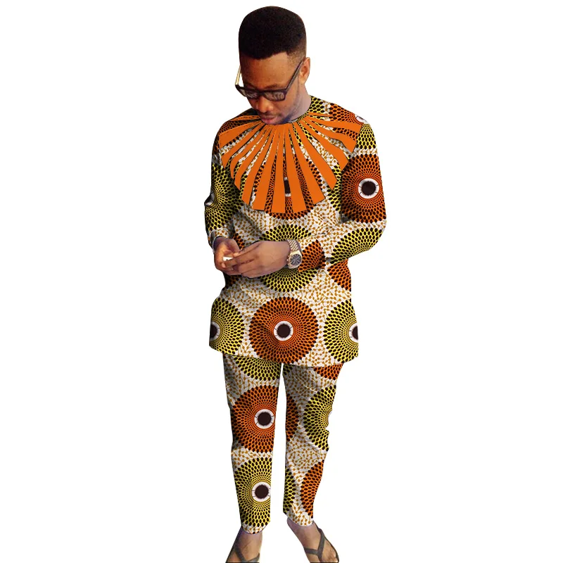 Женская одежда комплекты Дашики комплект из двух предметов мужские рубашки и