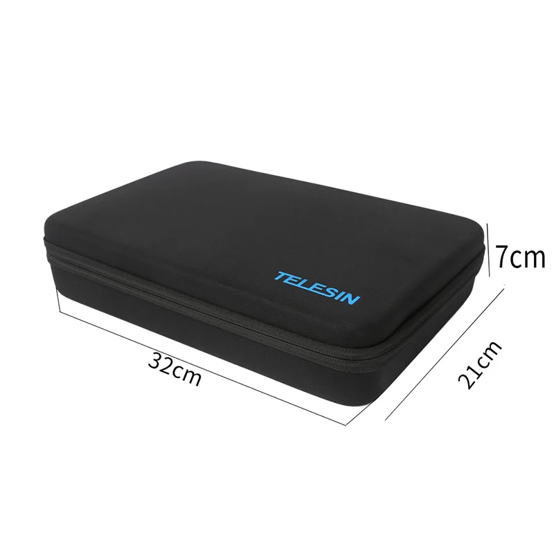 TELESIN черные Большие Портативные Сумки Сумка Для Хранения Чехол для GoPro Hero8 Hero 7 6 5