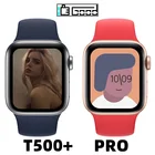 Смарт-часы relogio inteligente мужские часы reloj Смарт-часы mujer T500 + pro Bluetooth фитнес-трекер для звонков для ios samsung