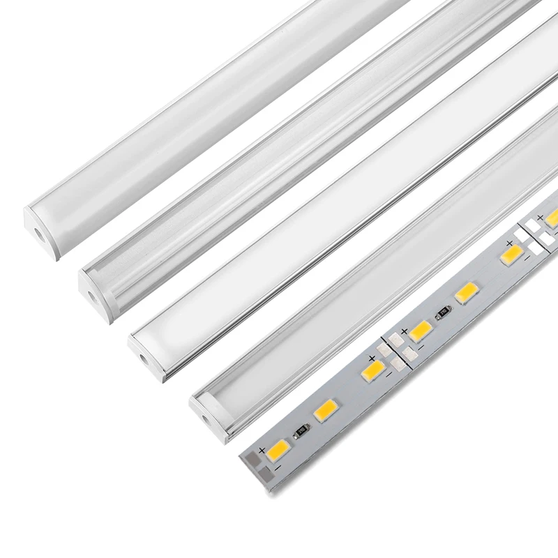 DC12V 50 см 20 дюймов светодиодный барный шкаф светильник 5730 36 U/V Профиль СВЕТОДИОДНЫЙ
