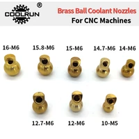 brass ball coolant nozzles for cnc lathes turret toolholder ball joint nozzle water cooling oblique spray
