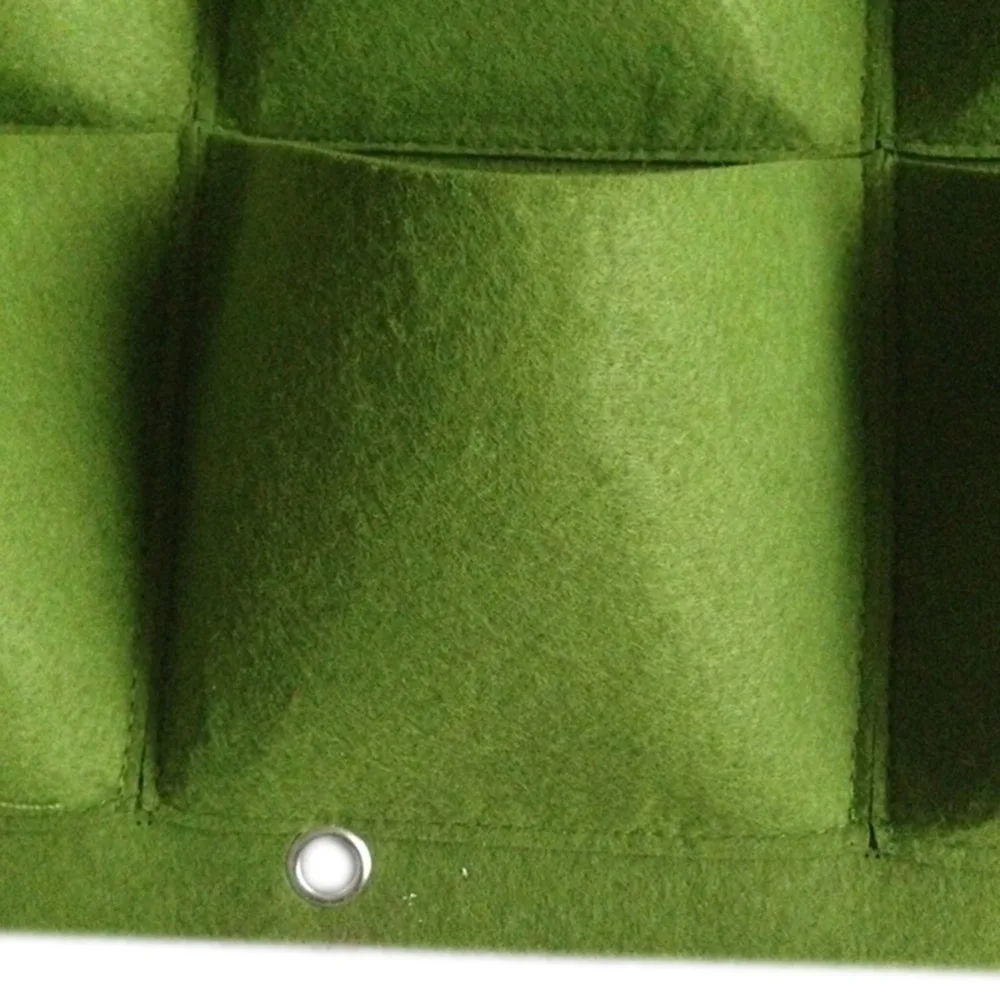 Настенный вертикальный фетровый контейнер для выращивания растений 9