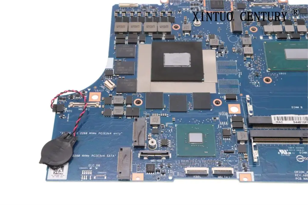 CN-0WCNK6 0WCNK6 WCNK6 For Dell Alienware M15 Laptop Motherboard 0RIIN AW MB original mainboard I7-8750H GTX1060-6GB 100% tested